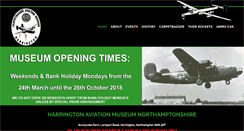 Desktop Screenshot of harringtonmuseum.org.uk